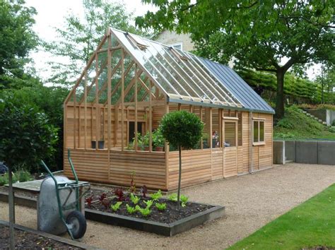 pinterest green house porches | 15ft x 24ft Kings Bromley Greenhouse with Home Office Extension ...