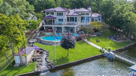 One of the top five Lake of the Ozark’s premier waterfront estates is ...