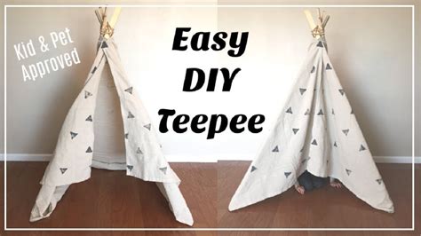 How To Make An Indoor Teepee-Style Tent Home Improvement, 56% OFF