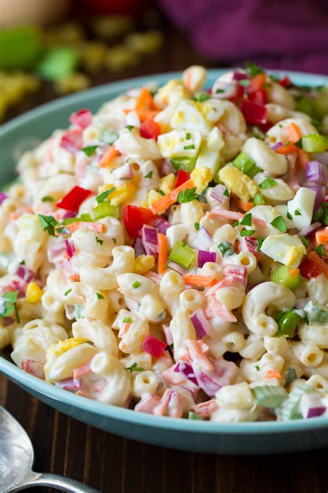 Classic Macaroni Salad {Easy Go-To Side Dish!} - Cooking Classy