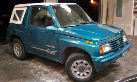 Project "Teal-Tastic": 1995 Suzuki Sidekick 4x4 | Subcompact Culture - The small car blog