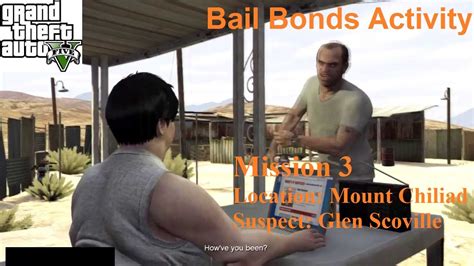 GTA V: Bail Bond Activity # 03 - Mount Chiliad (Glenn Scoville) - YouTube