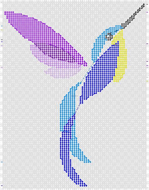 Hummingbird Cross-stitch Pattern, PNG, 3912x5012px, Hummingbird, Animal ...