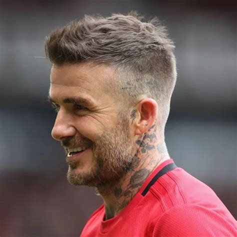 David Beckham Undercut 2022