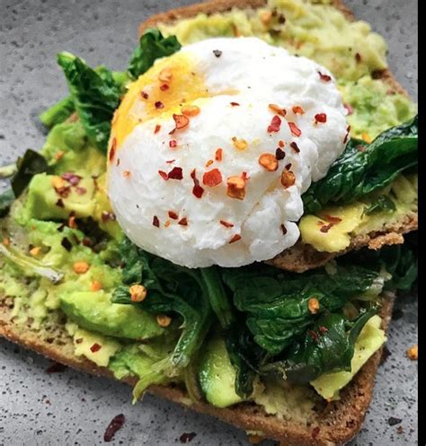 The Spicy Olive's Avocado Toast with Poached Egg - The Spicy Olive