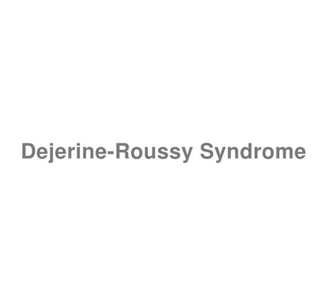 Demystifying Pronunciation: The Case of Dejerine-Roussy Syndrome