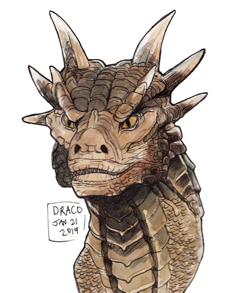 Draco From Dragonheart Fan Art