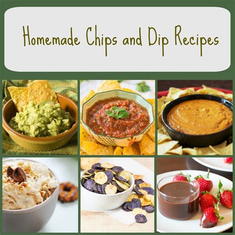 19 Homemade Chips and Dip Recipes | AllFreeCopycatRecipes.com