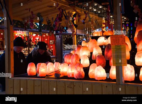 German Christmas Market in Millennium Square Leeds Yorkshire England ...