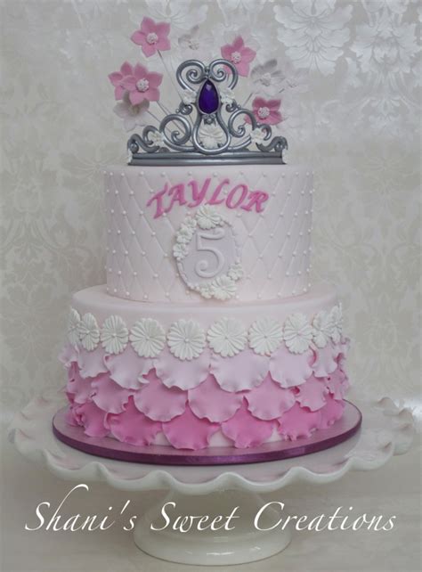 Pretty Pink Princess Cake - CakeCentral.com