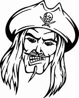 Evil Pirate Face coloring Page  Download Print Or Color Online For Free sketch template