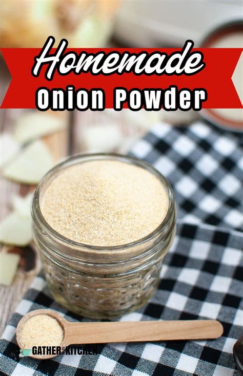 Onion Powder | Recipe in 2022 | Homemade spices, Onion powder recipe, Onion powder