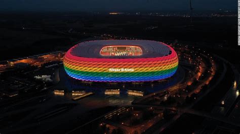 UEFA rejects request to light up Allianz Arena in rainbow colors for Euro 2020 game - CNN