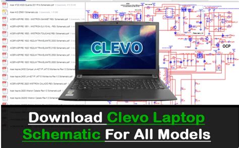 Clevo Laptop Motherboard Schematic Diagram PDF (All Models) » Soft4led