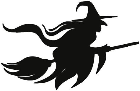 flying witch silhouette | Witch silhouette, Halloween stencils, Halloween silhouettes