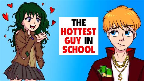 The Hottest and Richest Guy in School Wants Me l | My Animated Story - YouTube