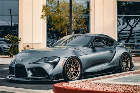 Mk5 Toyota Supra w/ VR Forged D03-R Bronze Wheels - Vivid Racing News