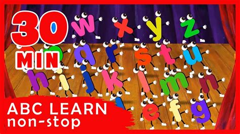 30 Minutes ABC Song Preschool Learn - YouTube