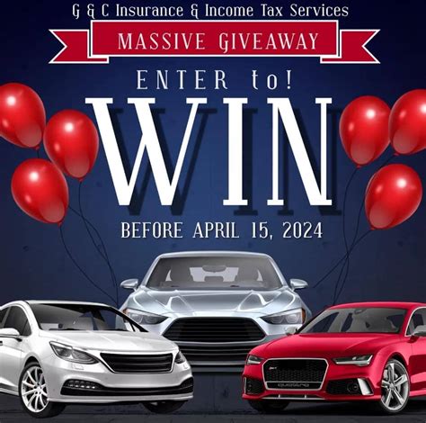 Car Giveaway | G & C Insurance & Income Taxes Services