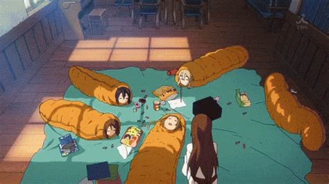 Anime Sleeping GIF - Anime Sleeping Sleeping Bag - Discover & Share GIFs