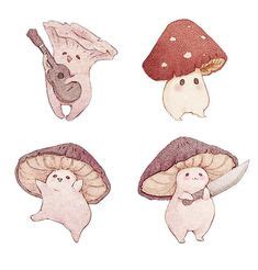 77 Mushroom Men & Maidens ideas | creature design, creature art, fantasy art