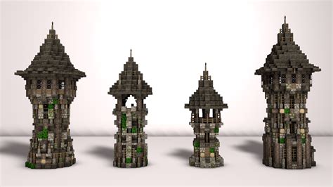 Medieval Tower Pack Minecraft Project