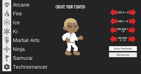 Added character customization to Tournament Ark! Feel free to try it ...