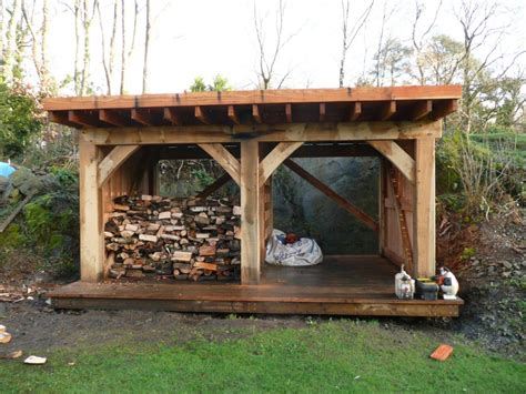 Oak Frame Timber Garden Shed | Landscape Gardeners Cumbria