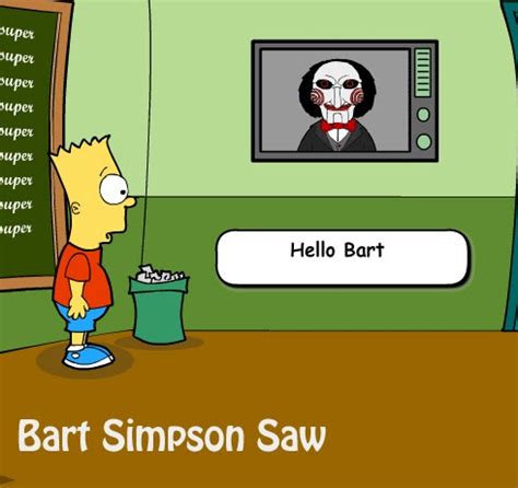 Games: Bart Simpson Saw