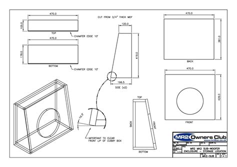 New info on how to build a Sub-Woofer enclosure! - ACME Hi Fi