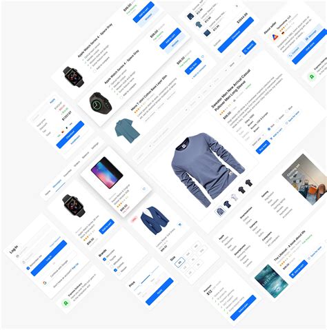 E-commerce UI Kit and templates for Figma, Sketch