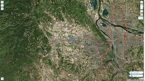 Hillsboro Oregon Map - United States