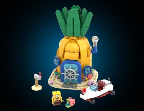 LEGO MOC Spongebob's Pineapple House - 124 Conch Street by Ploopis ...