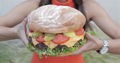 Giant Burger Recipe | POPSUGAR Food