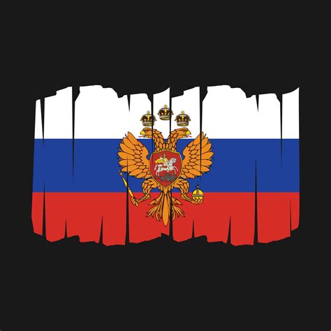 Russia Flag Brush 19040049 Vector Art at Vecteezy