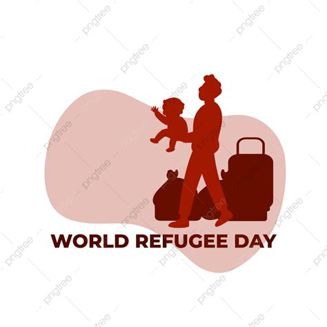 World Refugee Day Vector Design Images, Refugee Day Rights Designs ...