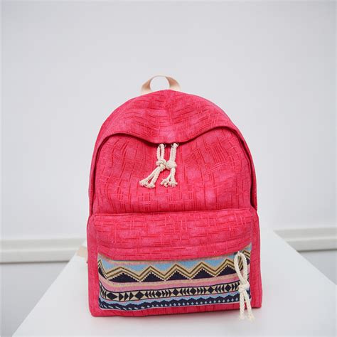 Leisure Practical Comfortable School Trendy Red Backpacks-China Backpack Supplier-Bagmfrs