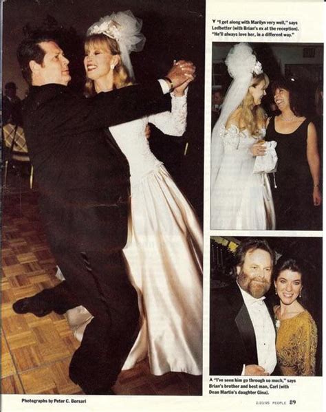 27 years ago, Brian Wilson married Melinda Ledbetter. : r/thebeachboys