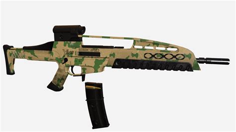 XM8 Assault Rifle 3D Model $59 - .unknown .max .obj .fbx - Free3D