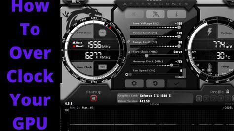 How To Overclock Your GPU Guide Featuring 1080Ti - YouTube