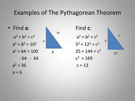 PPT - The Pythagorean Theorem PowerPoint Presentation, free download - ID:3193820