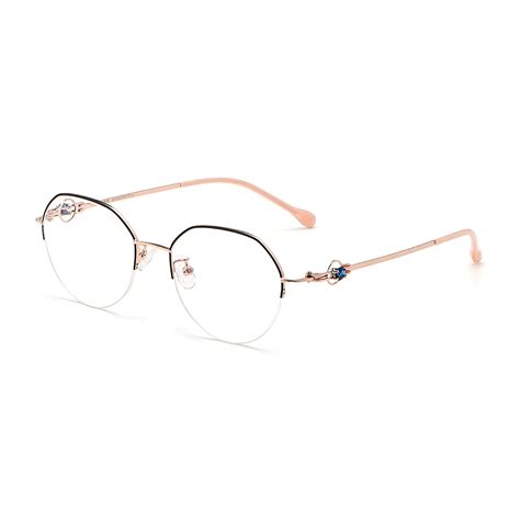 Semi Rimless Eyewear | Titanium Optix