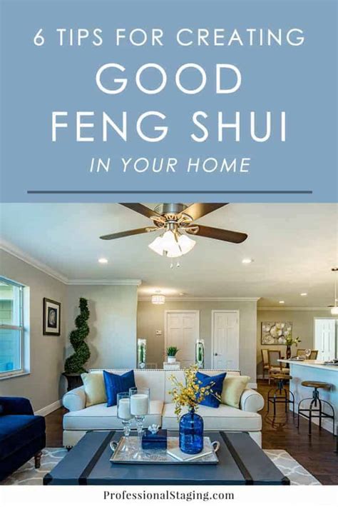 6 Easy Tips for Creating Good Feng Shui in Your Home - MHM Professional Staging