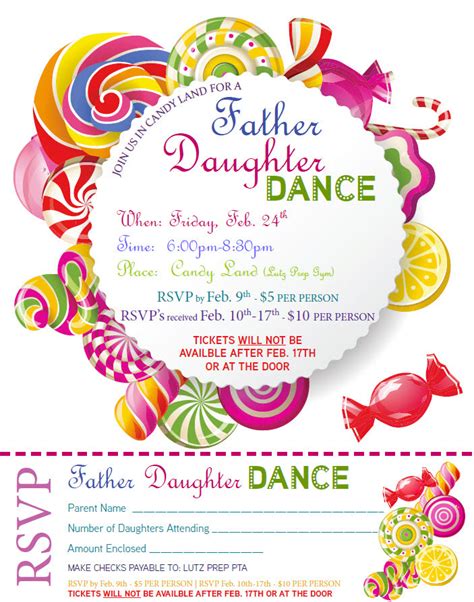 Father Daughter Dance Invitation For School - Letter.BestKitchenView.CO