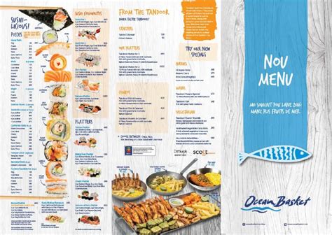 Ocean Basket Breakfast Menu With Updated Prices in South Africa 2024 – menu za