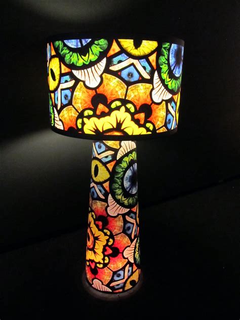 Eye Shadow | A floor lamp covered in a custom fabric, meant … | Flickr