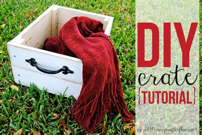 How to Build a Simple Crate | i should be mopping the floor