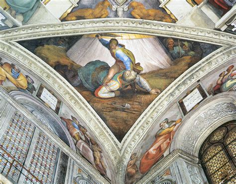 La volta della Cappella Sistina di Michelangelo Buonarroti