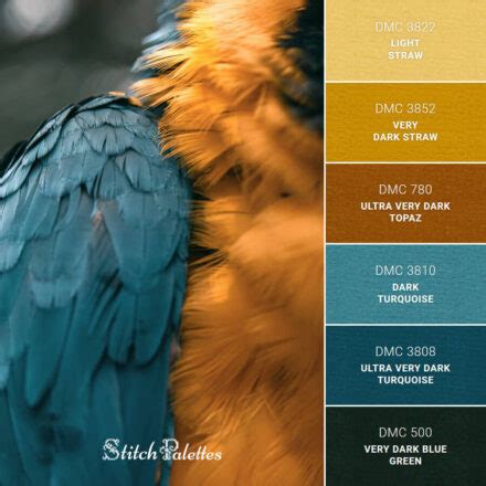 Turquoise Color Chart