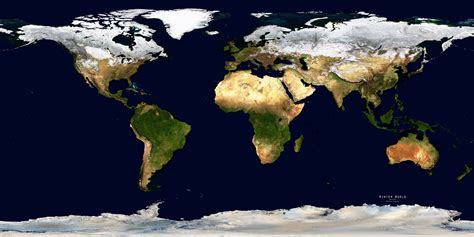 7 Free 3D World Map Satellite View with Countries | World Map With ...